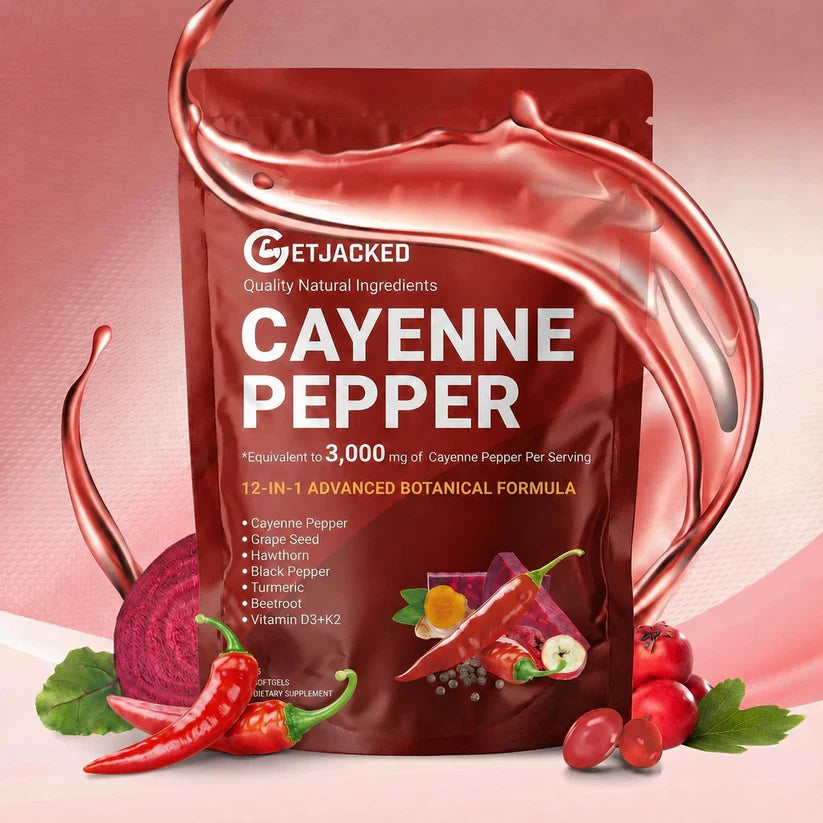 Support Vascular Function with firecaps Cayenne