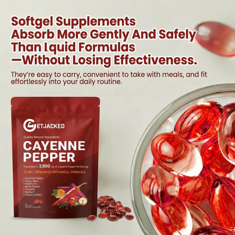 Support Vascular Function with firecaps Cayenne